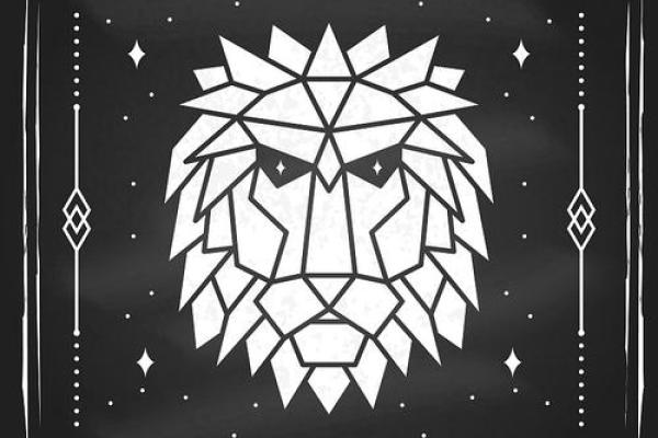 狮子座图标星座符号的奥秘与设计灵感