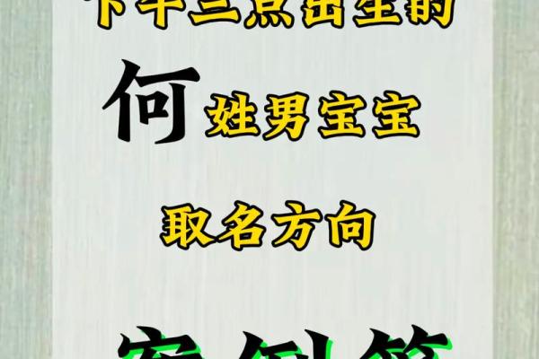 何姓男孩名字大全-何姓男孩起名字大全-何姓名字大全姓名