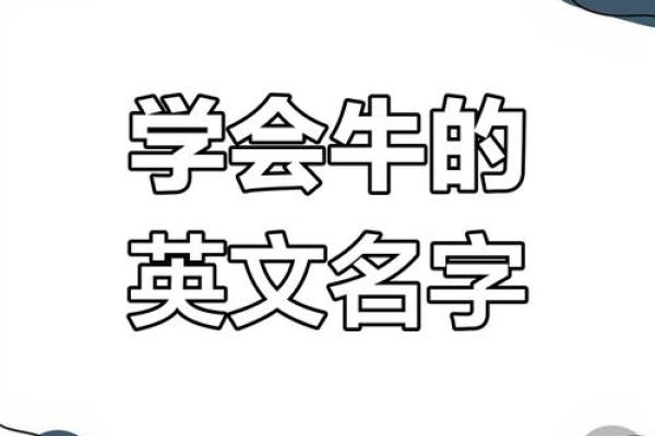 农历四月牛宝宝名字大全,温暖有朝气的男孩女孩名字姓名